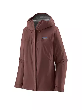 PATAGONIA | Chaqueta de senderismo para mujer Torrentshell 3L | dunkelrot